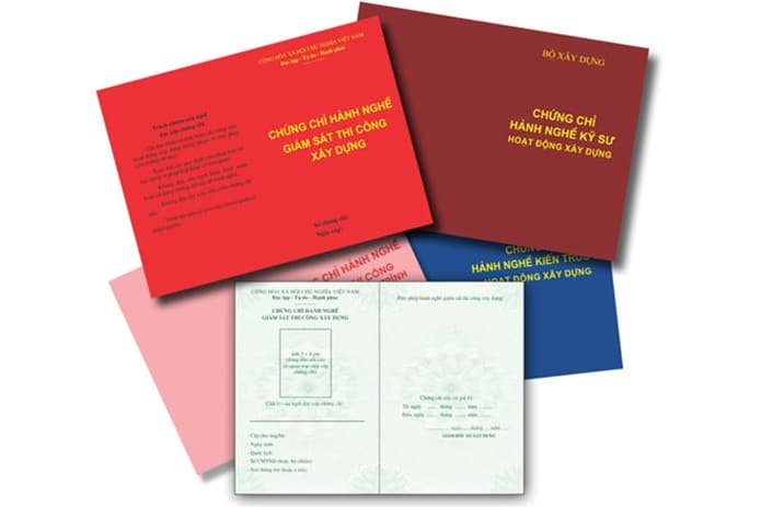 chứng chỉ hành nghề công ty xây dựng