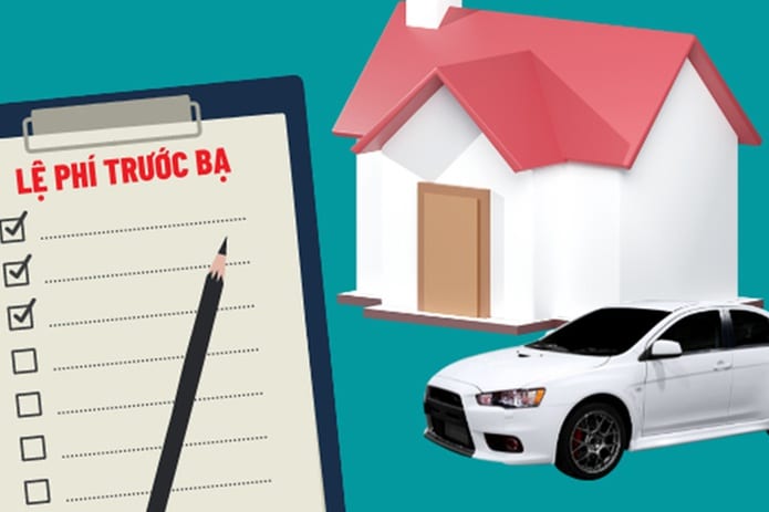 đối tượng phải đóng lệ phí trước bạ