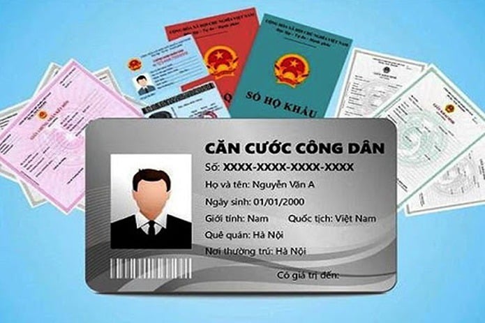 mặt trước căn cước c&ocirc;ng d&acirc;n
