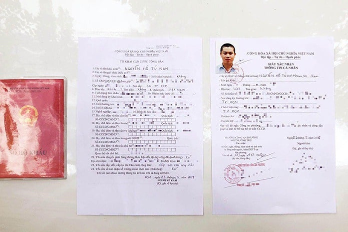 quy định nơi cấp căn cước c&ocirc;ng d&acirc;n