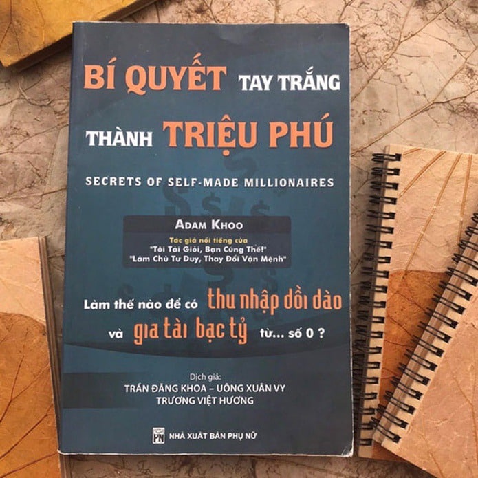 Giới thiệu sách Bí quyết tay trắng thành triệu phú