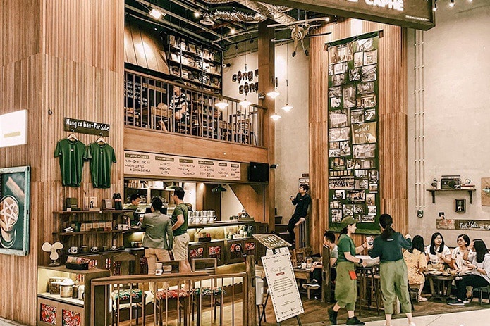 Kinh doanh cửa hàng cafe nhượng quyền