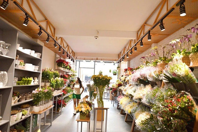 Mở shop hoa tươi