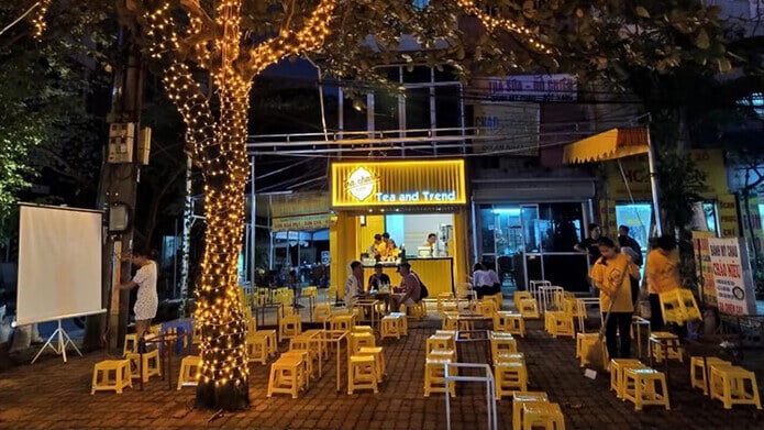 Mở tiệm trà chanh, trà đá