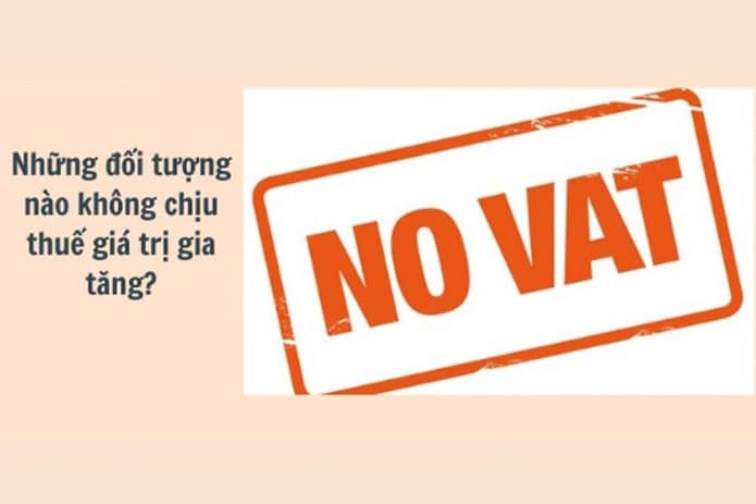 Những đối tượng không chịu thuế GTGT