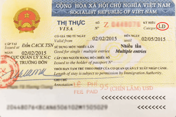 Visa lao động
