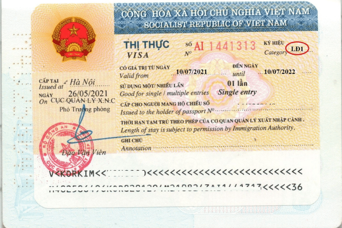 Visa đi Singapore làm việc