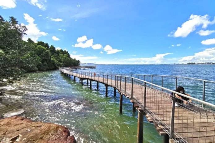 bãi biển Singapore Pulau Ubin