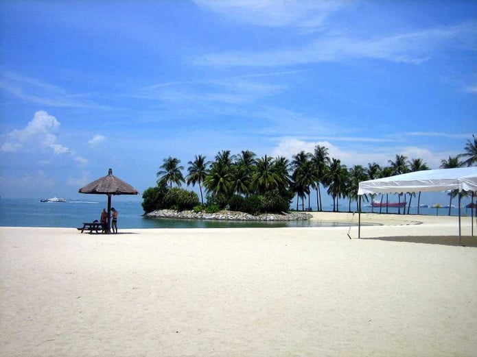 bãi biển Singapore Tanjong