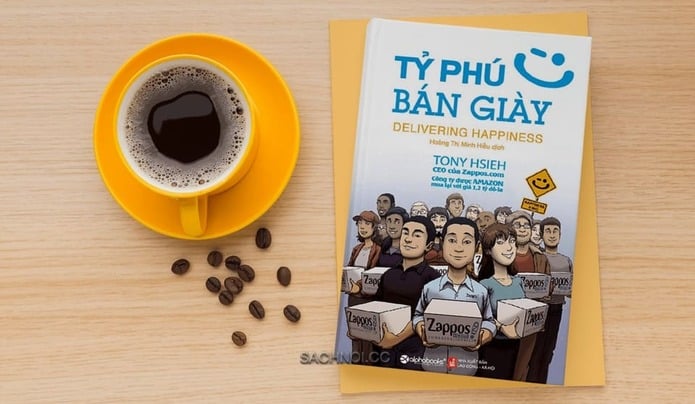 cuốn sách Tỷ Phú Bán Giày của Tony Hsieh