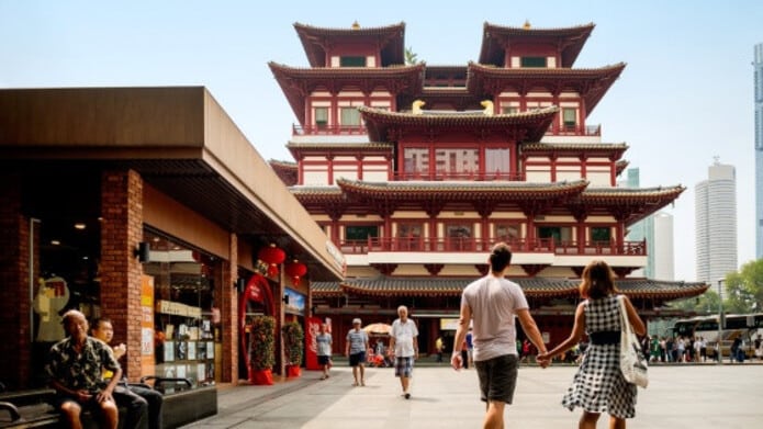 Địa điểm sống ảo ở Singapore - Chùa Răng Relic của Đức Phật