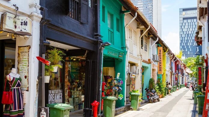 Địa điểm sống ảo ở Singapore - Haji Lane
