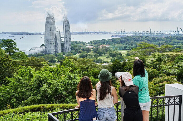 Địa điểm sống ảo ở Singapore - Mount Faber Park