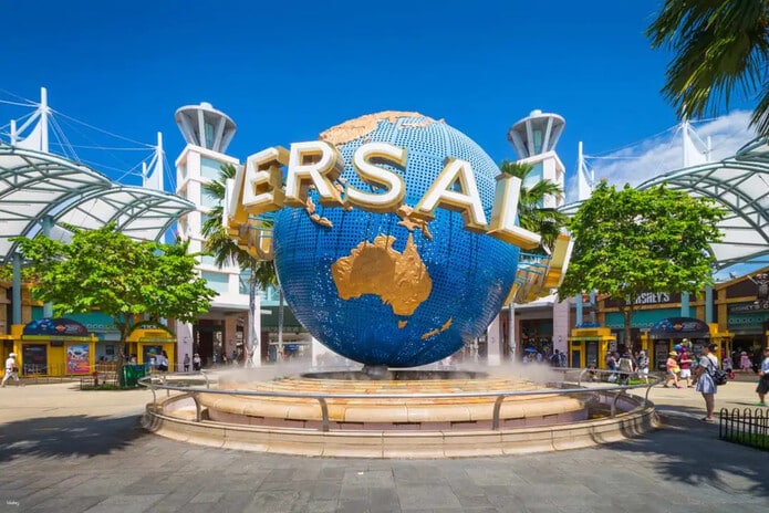 Địa điểm sống ảo ở Singapore - Universal Studio