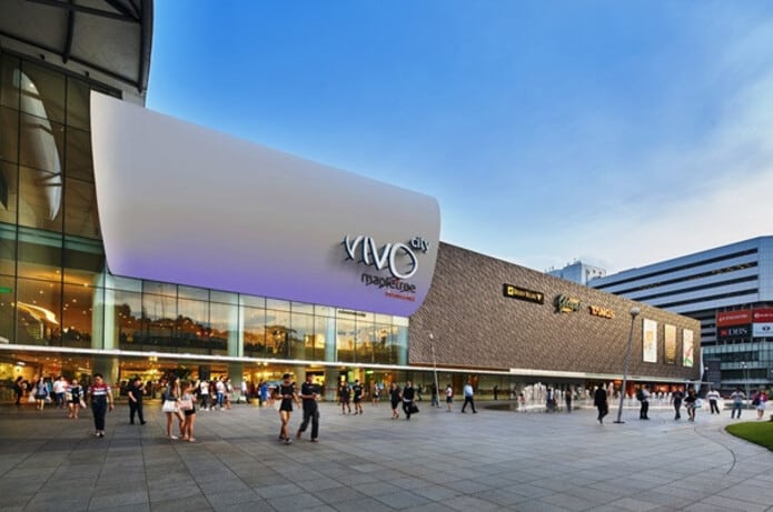 Địa điểm sống ảo ở Singapore - VivoCity