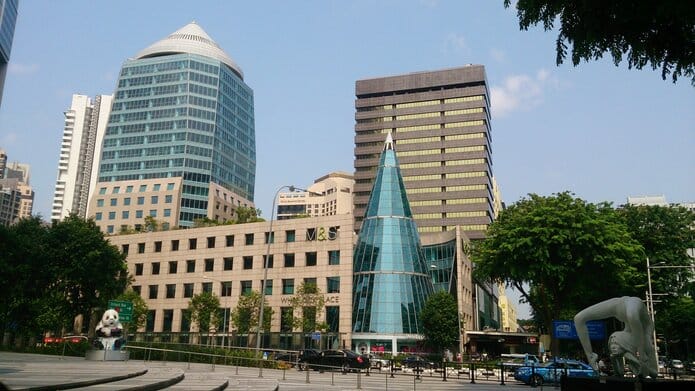 Địa điểm sống ảo ở Singapore - Wheelock Place