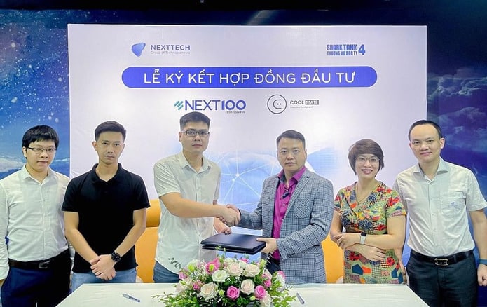 hình ảnh NextTech và Shark Bình