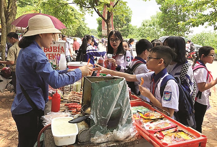 khả năng chi tiêu của các bạn tiểu học, thcs