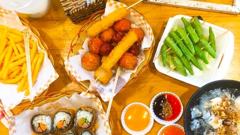 Mở quán ăn vặt
