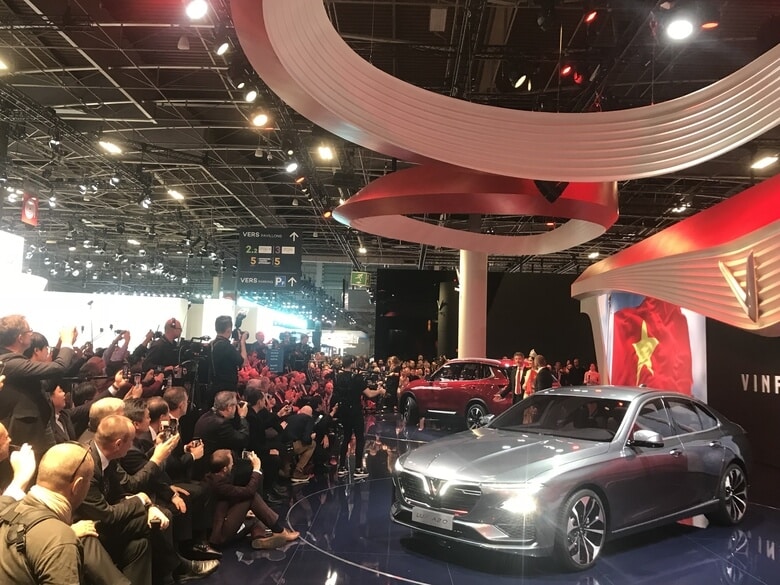 VinFast ra mắt tại Paris Motor Show