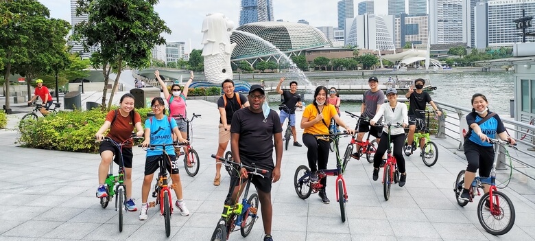 Du lịch Singapore bằng xe đạp