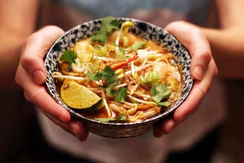 Bún nước Laksa