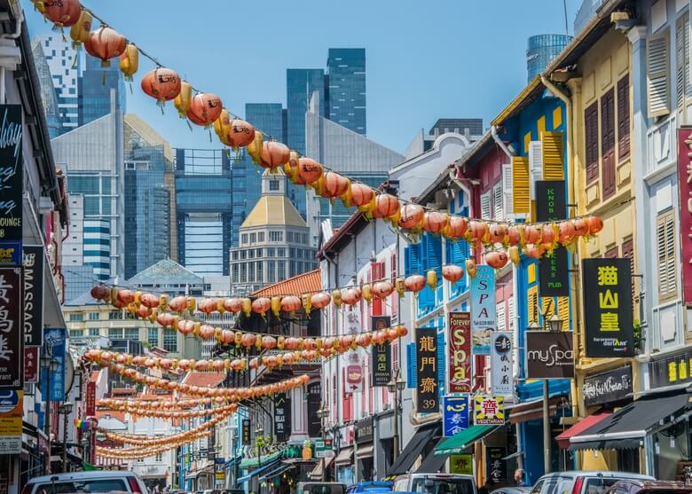 Chinatown Singapore ngày Quốc khánh