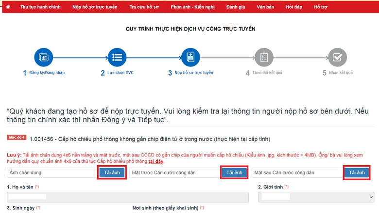 Thực hiện cập nhật theo yêu cầu