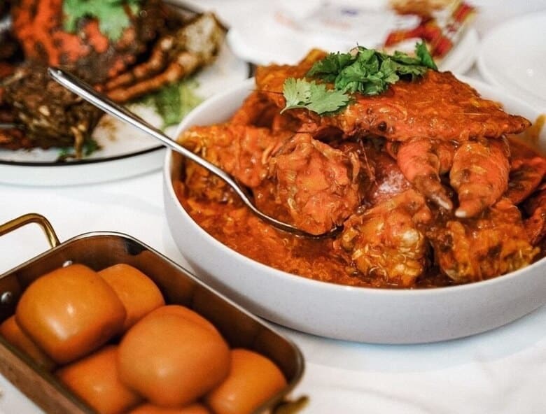 Cách làm cua sốt Singapore