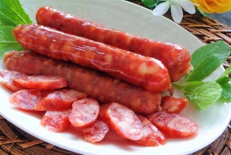 Chiên lạp xưởng
