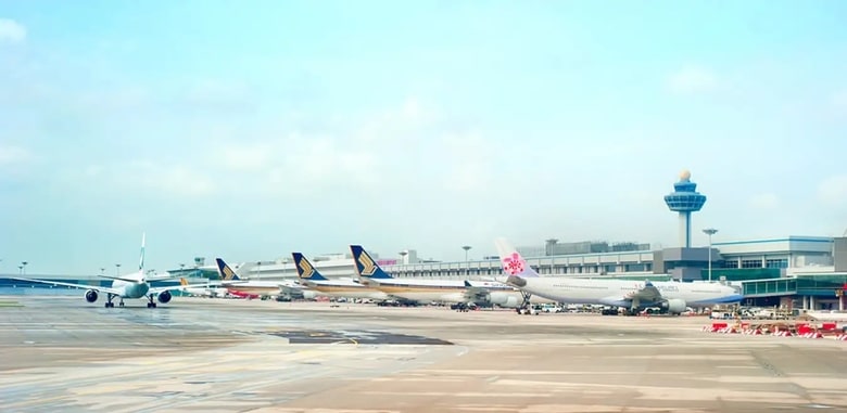 Đường băng sân bay Singapore