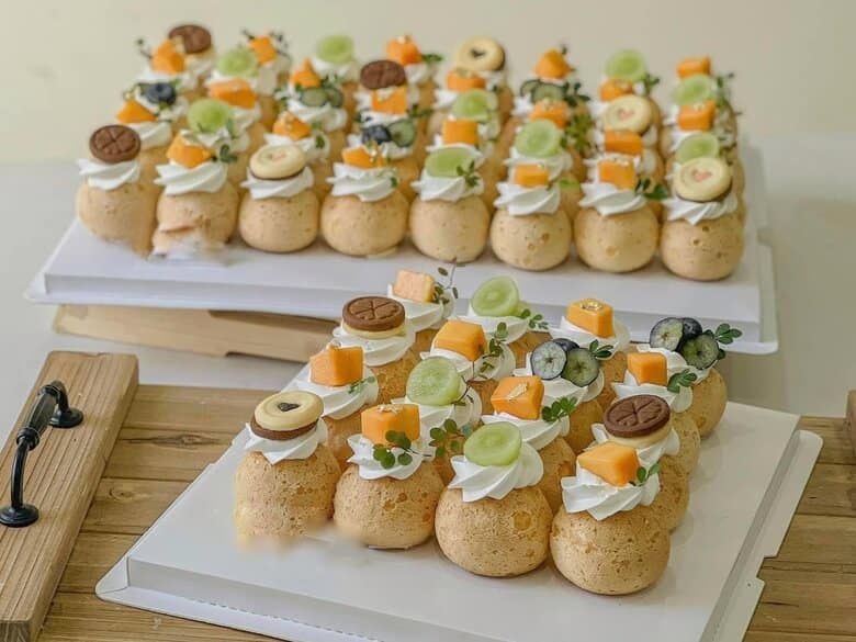 Hướng dẫn làm bánh su kem Singapore