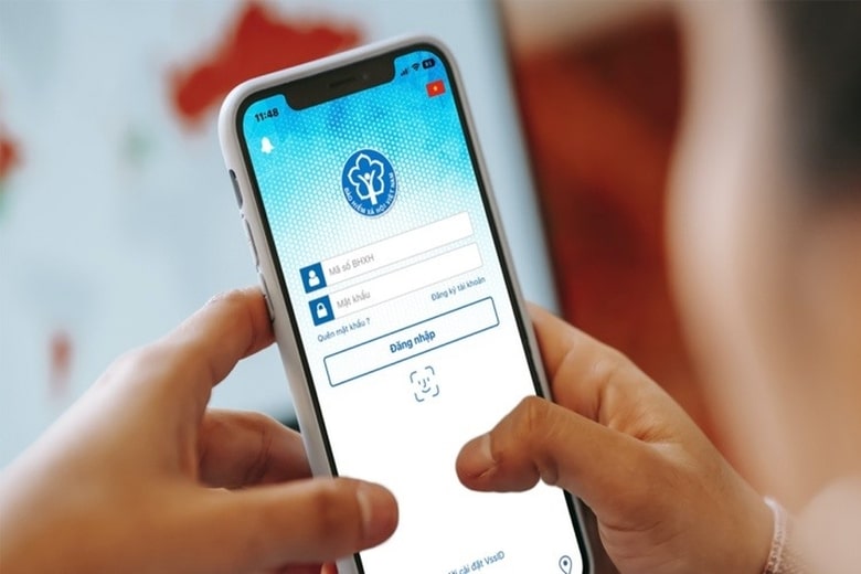 Đăng ký VssID trên ứng dụng điện thoại