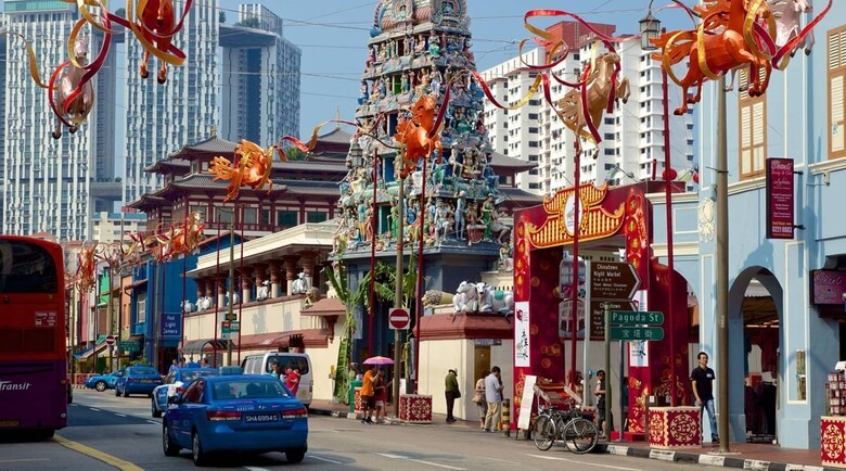 Hướng dẫn di chuyển đến Chinatown Singapore