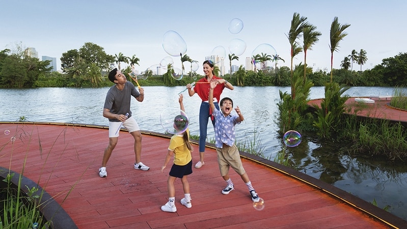Lễ hội ánh sáng tại Jurong Lake Gardens