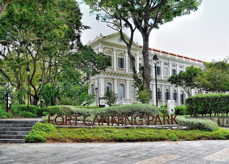 Lịch sử của Fort Canning Park Singapore