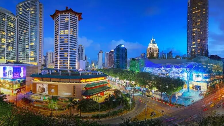 Lịch sử hình thành Orchard Road Singapore