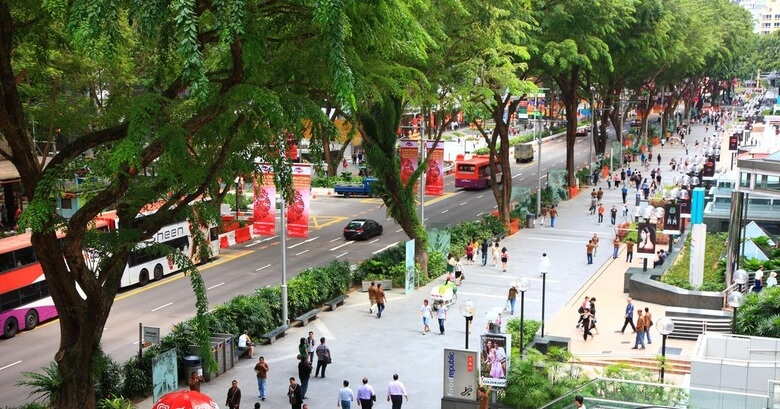 Phương tiện di chuyển đến Orchard Road Singapore