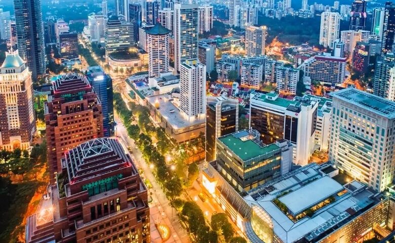 Vị trí Orchard Road Singapore