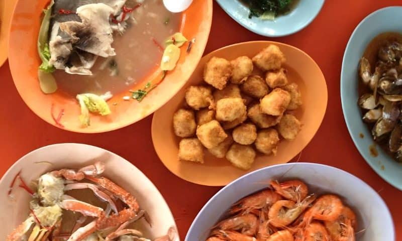 trải nghiệm ẩm thực tại đảo Pulau Ubin Singapore