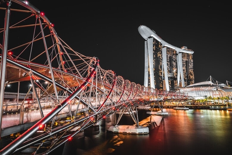 Cầu đi bộ Helix Bridge