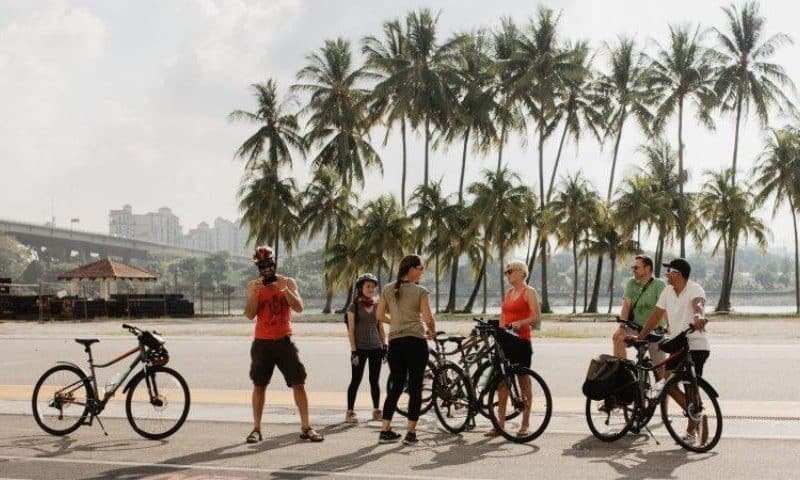 Khu đạp xe Rower's Bay ở Singapore