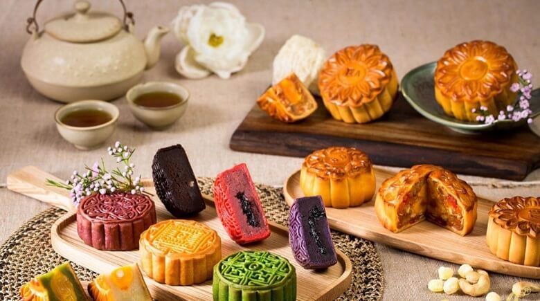 Món bánh trung thu của Singapore