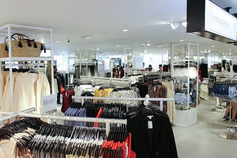 Mua quần áo ở Singapore