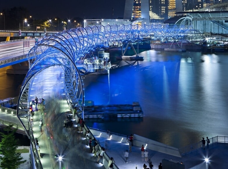 Cầu đi bộ Helix Bridge