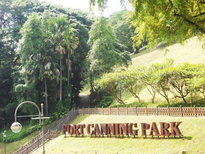 Công viên Fort Canning Park Singapore