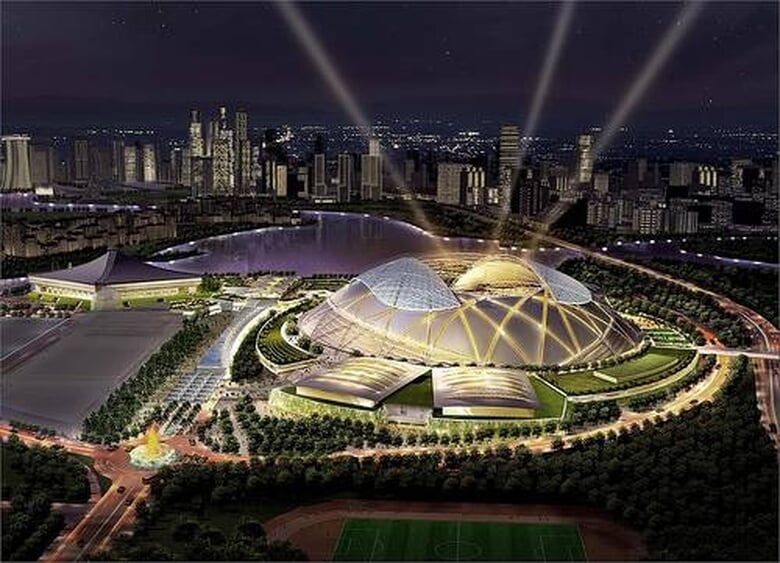 Dịch vụ mua sắm và ăn uống tại sân vận động trong nhà Singapore