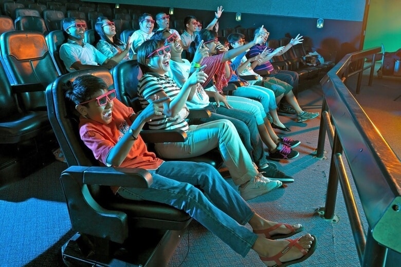 Không gian thực tế ảo Sentosa 4D Adventureland