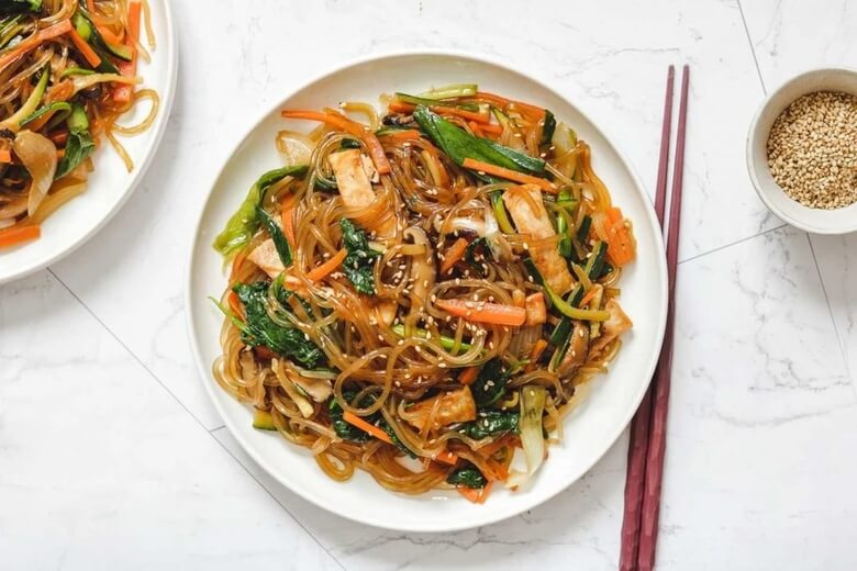 Miến xào Singapore