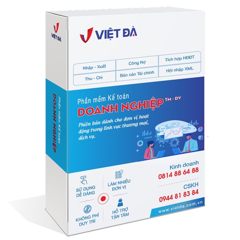 Phần mềm VietDa Accounting Construction
